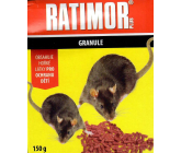 Ratimor Plus granule na hubení hlodavců 150 g