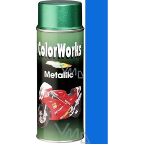 Color Works Metallic 918581 modrá metalíza akrylový lak 400 ml