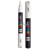Posca Univerzální akrylátový popisovač 0,7 - 1 mm Bílá PC-1M
