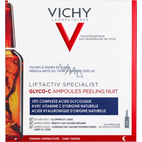 Vichy Liftactiv Specialist Glyco-C sérum na různé typy hyperpigmentace v ampulích 10 x 2 ml