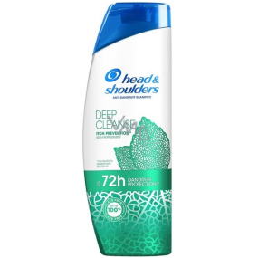 Head & Shoulders Deep Cleanse Itch Relief with Peppermint šampon na vlasy proti lupům 300 ml