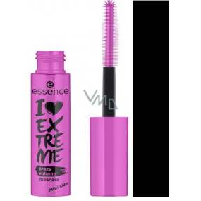 Essence Mini I love Extreme Crazy Volume Mascara řasenka Black 9,5 ml