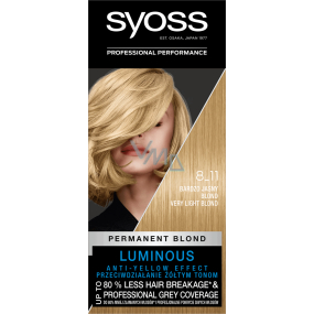 Syoss Professional barva na vlasy 8-11 Velmi světlý plavý