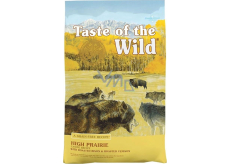 Taste of the Wild High Prairie Canine Recipe kompletní krmivo pro dospělé psy všech plemen 18 kg