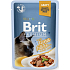 Brit Premium Filety s tuňákem ve šťávě kompletní krmivo pro kočky kapsička 85 g