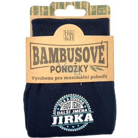 Albi Bambusové ponožky Jirka, velikost 39 - 46