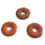 Jaspis červený Donut přírodní kámen 30 mm, kámen úplné péče