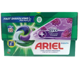 Ariel +Touch Of Lenor Ametyst Flower gelové kapsle pro dlouhotrvající svěžest 20 kusů