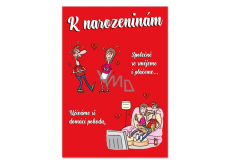 Ditipo Hrací přání k narozeninám Marie Rottrová - Muž č.1 224 x 157 mm