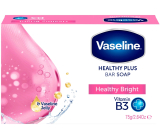 Vaseline Healthy Bright tuhé toaletní mýdlo s vitamínem B3 75 g