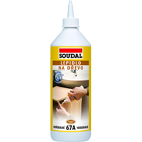 Soudal 67A lepidlo na dřevo pro truhláře a tesaře, 750 g