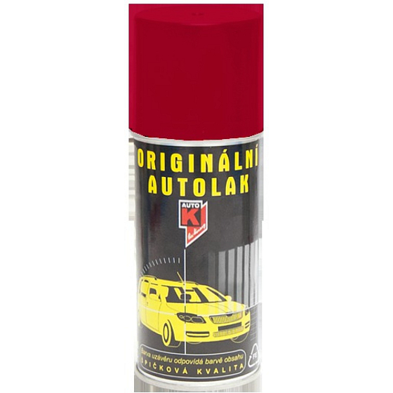 Kwasny Auto-K Color Škoda, originální autolak ve spreji, 8290 červeň romantic, 150 ml