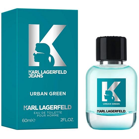Karl Lagerfeld Jeans Urban Green toaletní voda pro muže 60 ml