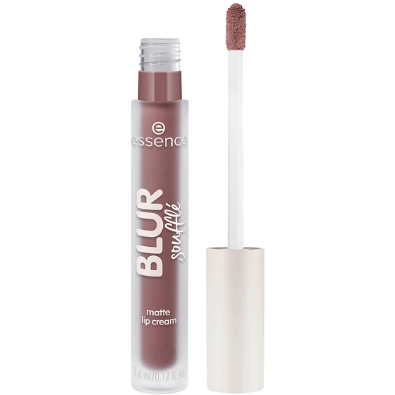 Essence matný krém na rty BLUR soufflé 01 Deep Scroll, 3,6 ml