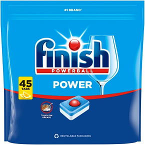 Finish Power Lemon tablety do myčky 45 kusů