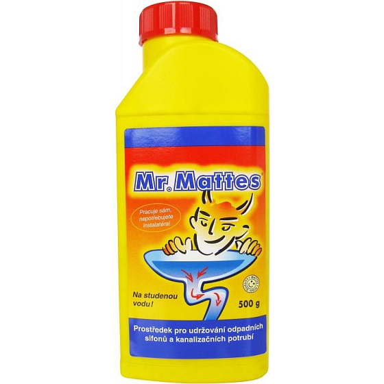 Mr. Mattes Čistič odpadů na studenou vodu 500 g