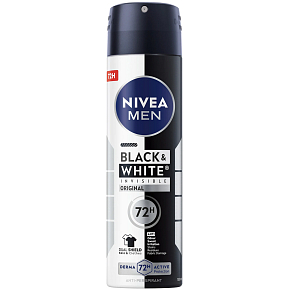Nivea Men Black & White Invisible Original antiperspirant, 150 ml Nivea Men Black & White Invisible Original antiperspirant, 150 ml