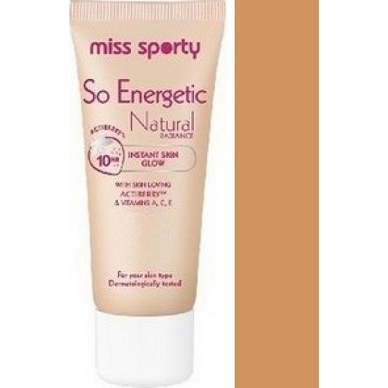 Miss Sporty So Energetic Radiance make-up 03 Dark 30 ml