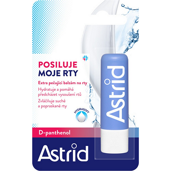 Astrid D-Panthenol extra pečující balzám na rty 4,8 g