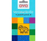 Ovo Fólie na vejce velikonoční patchwork 1 kus (smršťovací košilky)