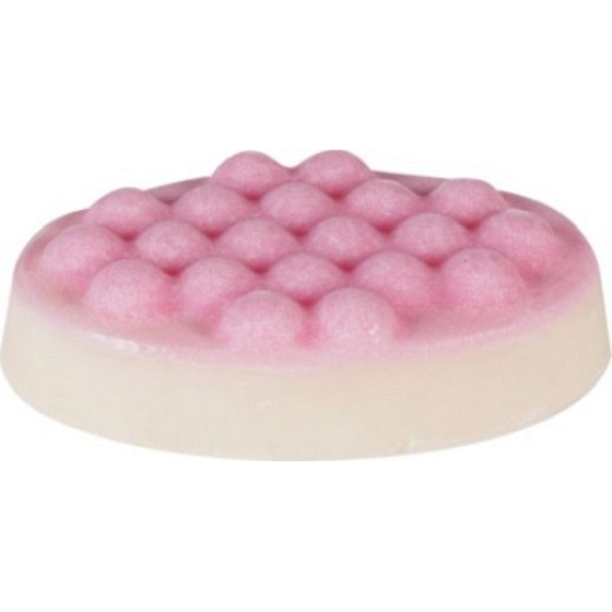 Bomb Cosmetics Sametová jahoda - Velvet Strawberry Masážní tuhé máslo 75 g