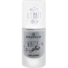Essence Winter Glow Nail Polish lak na nehty 02 I See Ice 8 ml