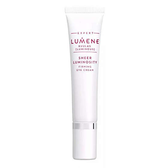 Lumene Sheer Luminosity Firming Eye Cream Rozjasňující a zpevňující oční krém Kuulas 15 ml