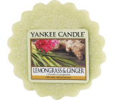 Yankee Candle Lemongrass & Ginger - Citrónová tráva a zázvor vonný vosk do aromalampy 22 g