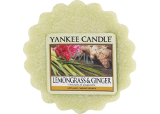 Yankee Candle Lemongrass & Ginger - Citrónová tráva a zázvor vonný vosk do aromalampy 22 g