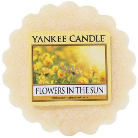 Yankee Candle Flowers in The Sun - Květiny na slunci vonný vosk do aromalampy 22 g