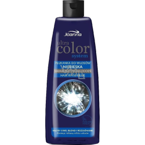 Joanna Ultra Color Vlasový přeliv modrý 150 ml