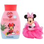 Disney Minnie Mouse pěna do koupele pro děti 300 ml + stříkací žínka, kosmetická sada pro děti,