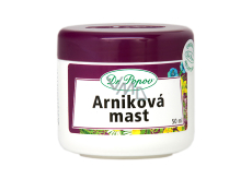 Dr. Popov Arniková mast na akné, oděrky, mozoly, regenerace svalů a kloubů 50 ml