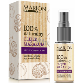 Marion Eco Marakuja 100% přírodní bio olej pro vlasy, pleť a tělo, vyhlazení pokožky 25 ml