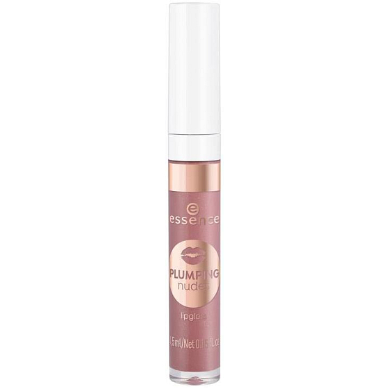 Essence Plumping Nudes lesk na rty 04 Thats Big 4,5 ml