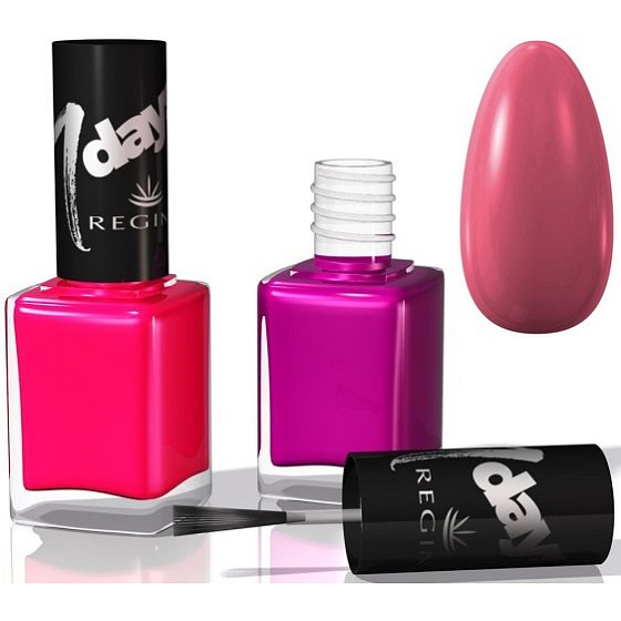 Regina 7 Days lak na nehty F7 tmavě růžová 4 ml