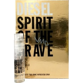 Diesel Spirit Of The Brave toaletní voda pro muže 1,2 ml s rozprašovačem, vialka