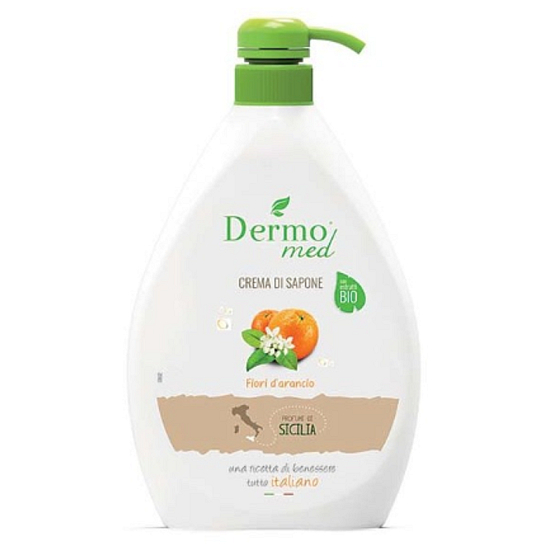 Dermomed Bio Pomerancový květ - Sicilia tekuté mýdlo pumpička 600 ml