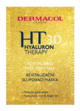 Dermacol Hyaluron Therapy 3D revittalizační slupovací pleťová maska 15 ml