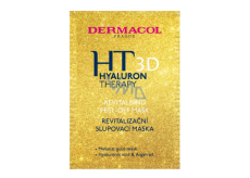 Dermacol Hyaluron Therapy 3D revittalizační slupovací pleťová maska 15 ml