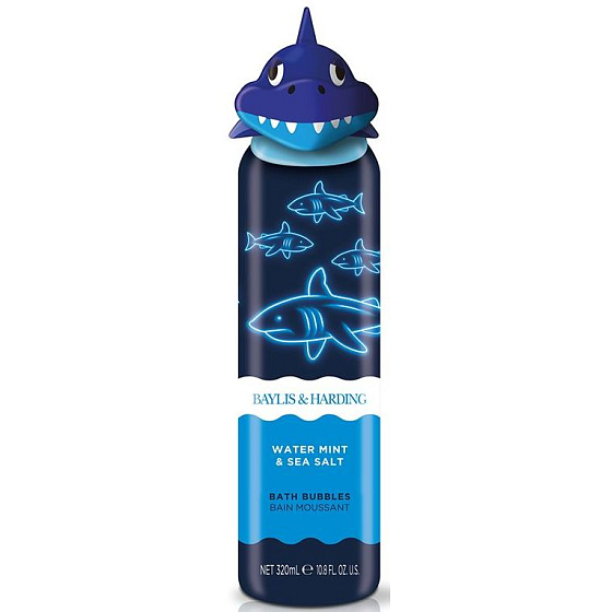 Baylis & Harding Kids Žralok pěna do koupele s gumovým žralokem 320 ml