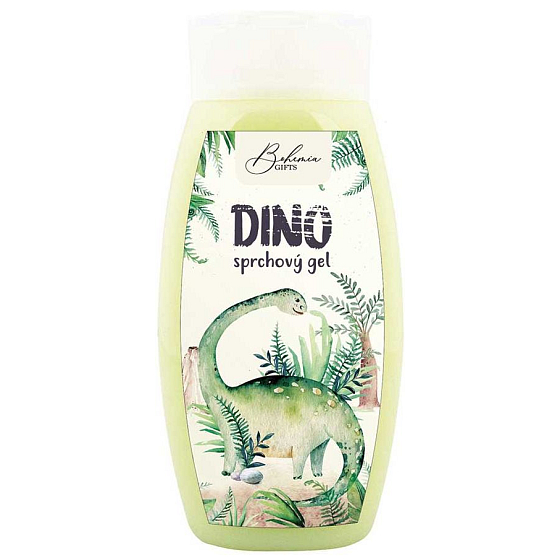 Bohemia Gifts Kids Dino sprchový gel pro děti zelený 250 ml