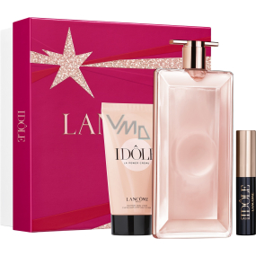 Lancome Idole parfémovaná voda 50 ml + tělové mléko 50 ml + Lash Idôle Mascara řasenka černá 2,5 ml, dárková sada pro ženy