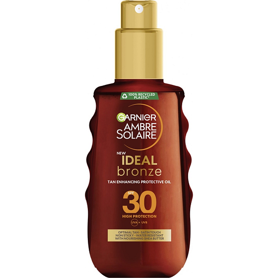 Garnier Ambre Solaire Ideal Bronze OF30 olej na opalování 150 ml