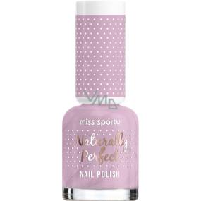 Miss Sporty Naturally Perfect lak na nehty 010 Strawberry Gelato 8 ml