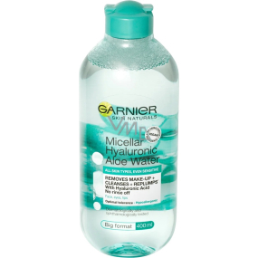 Garnier Skin Naturals Hyaluronic Aloe Micellar Water micelární voda pro všechny typy pleti včetně citlivé 400 ml