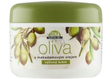 Luna Natural Oliva s makadamovým olejem výživný krém 300 ml