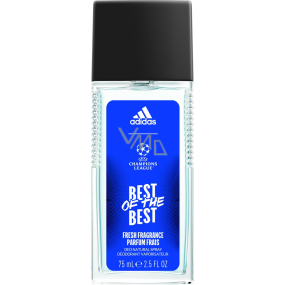 Adidas UEFA Champions League Best of The Best parfémovaný deodorant sklo pro muže 75 ml