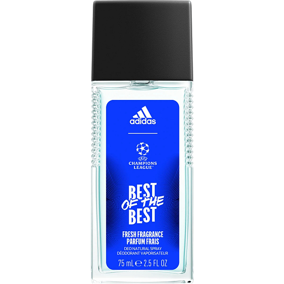 Adidas UEFA Champions League Best of The Best parfémovaný deodorant sklo pro muže 75 ml
