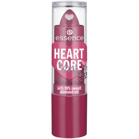 Essence Heart Core balzám na rty 05 Bold Blackberry 3 g